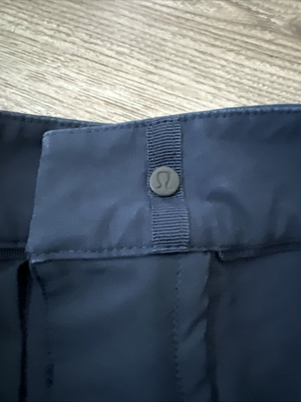 Lululemon Commission Slim Tapered Fit Pant Navy Mens Actual 32x26 - Picture 13 of 15